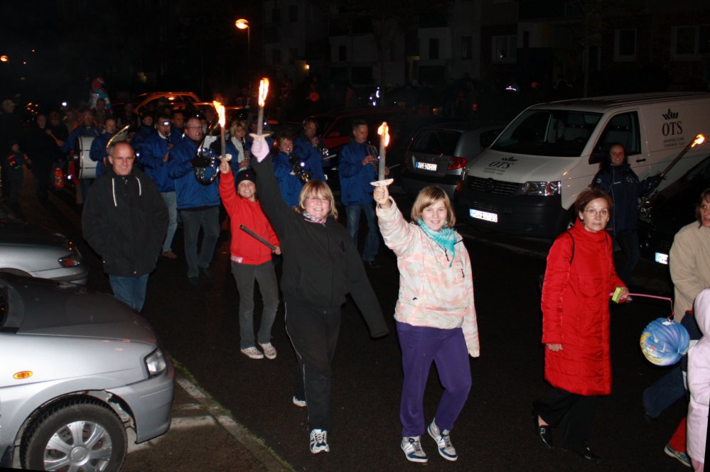 Laternenumzug in Toitenwinkel